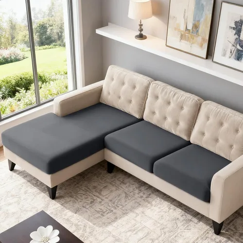 Miniatura 64 de TAOCOCO Fundas de Cojines de Sofá Elásticas Fundas de Asiento de Silla para Sillón, Fundas de Asiento de Sofá de 1 Pieza Protector de Muebles Suave