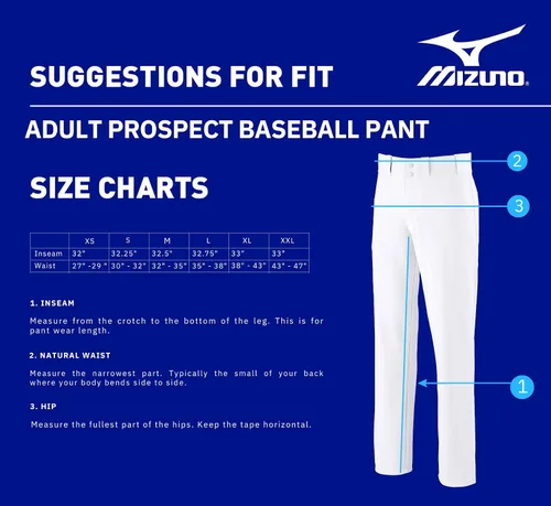 Miniatura 6 de Mizuno Pantalón de béisbol tejido profesional para hombre
