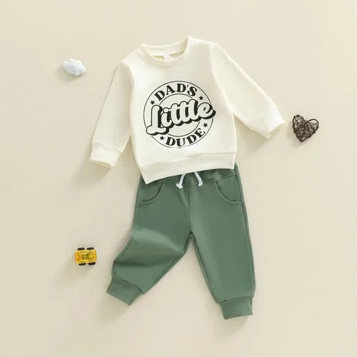 Miniatura 176 de Adobabirl Conjunto de sudadera y pantalones de Halloween para bebé, sudadera y pantalones con parche de calabaza para Halloween, otoño, ropa de bebé