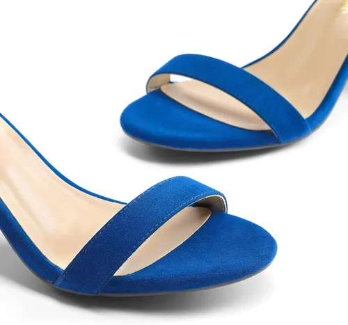 Miniatura 5 de DREAM PAIRS - Sandalias de tacón grueso y bajo para mujer