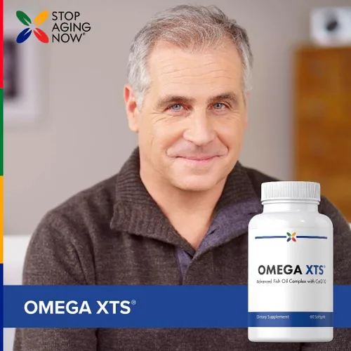 Miniatura 6 de Stop Aging Now - Complejo de aceite de pescado - Suplemento de ácidos grasos Omega 3 - con EPA y DHA - 60 cápsulas blandas