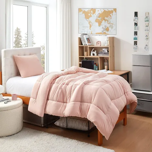 Byourbed Summertime - Edredón Coma Inducer® Twin XL, color rosa vintage