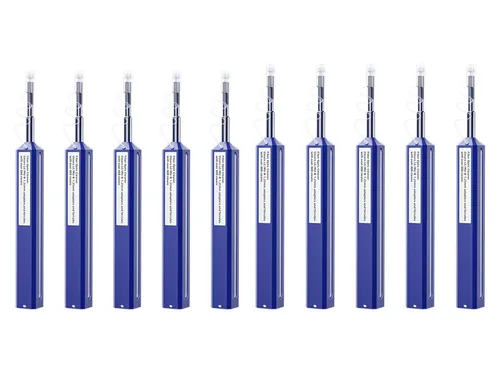 Miniatura 10 de Limpiador de fibra LC Pen.800+ Limpiador de fibra de un solo clic, limpiador de conector óptico LCUPC de 0.049 in y pluma de limpieza de cara final