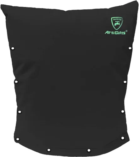 Miniatura 6 de Bolsa aislante de cobertura para el sistema de reflujo, para interruptor de vacío de presión, color negro, 14 pulgadas de ancho x 16.5 pulgadas