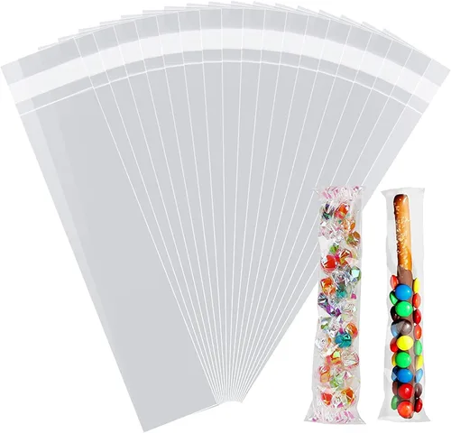 Miniatura 12 de Bolsas de celofán de 2 x 3 pulgadas, bolsas de celofán transparentes autoadhesivas de plástico resellable, bolsa de plástico de celofán para aretes