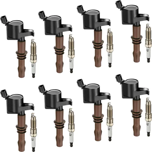 Miniatura 55 de BDFHYK Paquete de bobinas de encendido UF-735 y bujías de iridio SP539 compatibles con Fusion 1.5L L4 2014-2020 Escape 1.5L L4 2017-2019 DS7Z12029A