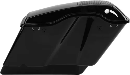 Miniatura 7 de TCT-MOTORPARTS - Alforjas extendidas de 5 pulgadas con tapas de bocina de 6 x 9 pulgadas para Harley 2014-2024 Touring Road King Street Electra