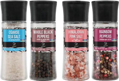 Miniatura 17 de Soeos 4-in-1 Spice Set (Pack of 3), 7.5 oz (200g) Garlic, Chili & Herbs Seasoning Blend – All-Purpose Cooking Spices for Everyday Meals, Marinades &
