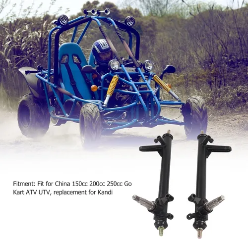 Miniatura 3 de UTV, puntal de dirección para nudillos, 1 par de accesorios para bicicleta cuádruple, resistente, 16.535 in para kart