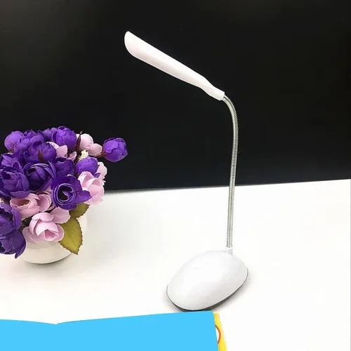 Miniatura 4 de ONWRACE Lámpara de escritorio ajustable flexible lámpara de mesa conveniente seguro blanco
