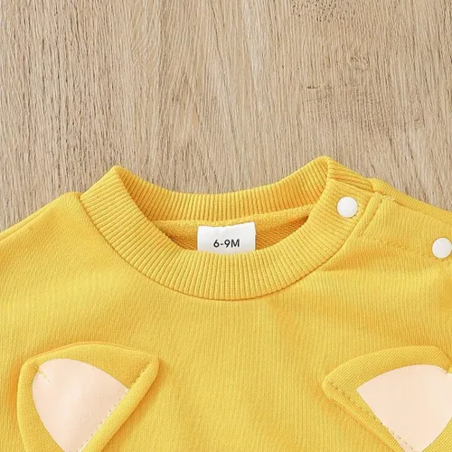 Miniatura 13 de Ropa para bebé niño pequeño, conjuntos de otoño e invierno, sudadera de manga larga con oso y pantalones, conjunto de 6 meses a 2 años