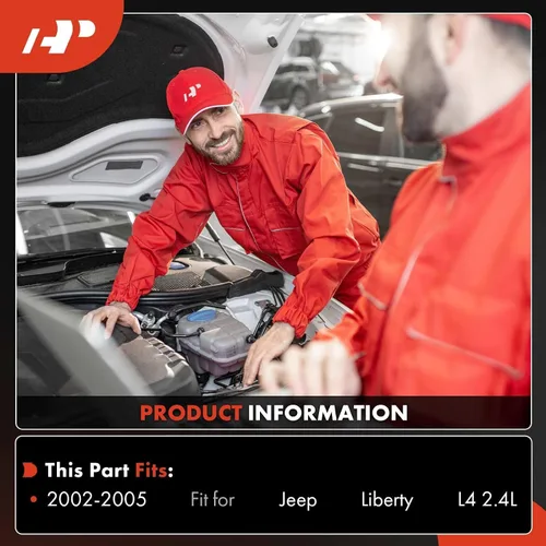 Miniatura 2 de A-Premium Compresor de A/C con embrague compatible con Jeep Liberty 2.4L 2002-2005, Sport Utility, SD7H15 Style, 6 ranuras, conector de 2 pines