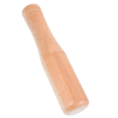 UPKOCH Triturador de madera de 6.8 pulgadas para cócteles, prensa de ajo y molinillo de especias, triturador de cocina para triturar hielo, frutas