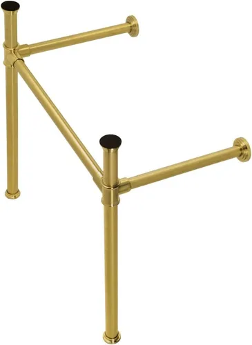 Kingston Brass VPB33087 - Patas para fregadero de consola imperial, latón cepillado, 25.19 x 16.94 x 30.5 pulgadas