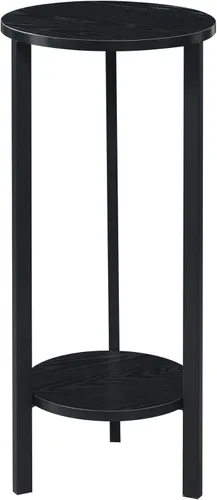 Miniatura 12 de Convenience Concepts Graystone - Soporte para plantas de 2 niveles de alto de 31 pulgadas, soporte industrial para plantas, jarrones y antigüedades
