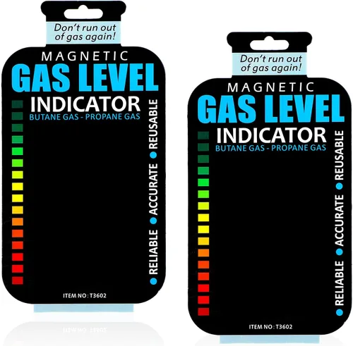 Miniatura 8 de Indicador magnético de nivel de gas reutilizable, indicador de nivel de combustible, indicadores de nivel de combustible, medidor de tanque adhesivo