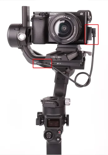 Miniatura 2 de Cable multi a USB-C tipo C RS para DJI Ronin compatible con Sony a6300 a6400