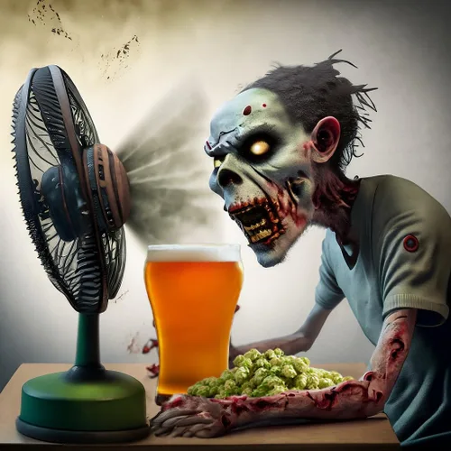 Miniatura 2 de Zombie Splatterfest IPA deshidratado, kit de extracto de fabricación de cerveza (clon de polvo zombi)