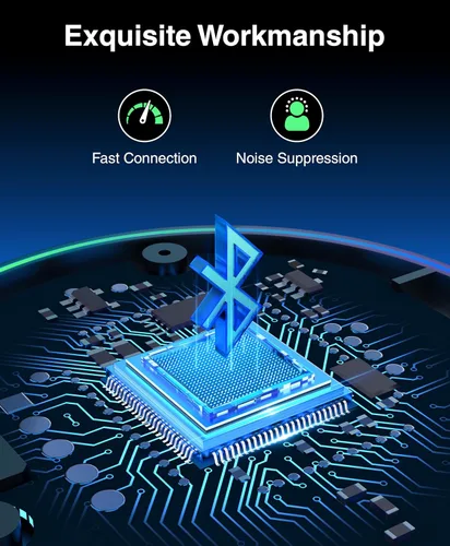 Miniatura 7 de Kinivo BTC450 juego de entrada auxiliar Bluetooth, manos libres, para autos (3,5 mm) - Admite AptX