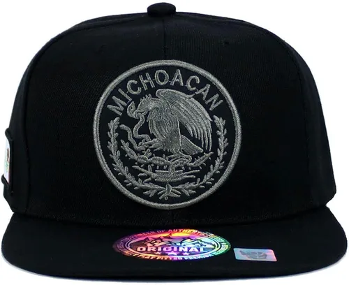 Miniatura 2 de Gorra de béisbol con logotipo federal del estado de México bordada con tapa plana