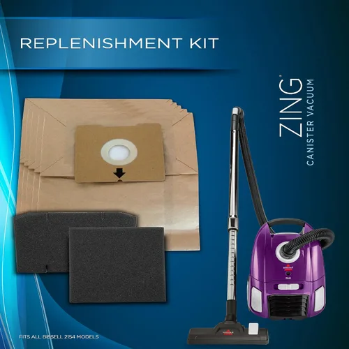Miniatura 2 de Bissell 2242 Zing - Kit de accesorios en bolsas y filtros de repuesto