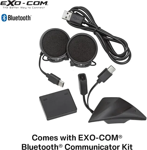 Miniatura 5 de ScorpionEXO GT930 Dual Open Full Face Modular Transformer Casco Integrado EXO-COM Bluetooth Sistema de comunicación DOT ECE aprobado
