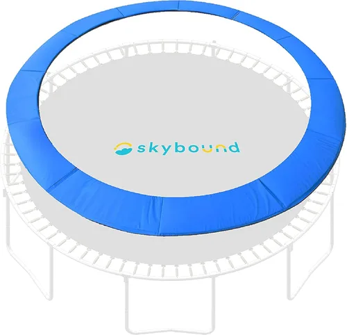 Miniatura 4 de SkyBound Almohadilla de seguridad universal de repuesto para trampolín, cubierta de resorte para marcos de 8, 10, 12, 14 y 15 pies, cómoda, duradera