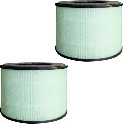 Miniatura 5 de Filtro de repuesto BS-08, compatible con purificador de aire PARTU BS-08, mejor filtración y reducción de olores, paquete de 2