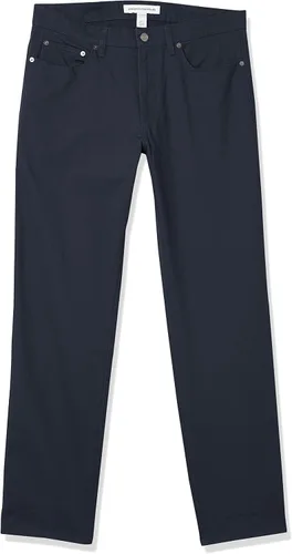 Miniatura 4 de Tienda Essentials Pantalón de sarga elástica de 5 bolsillos para hombre