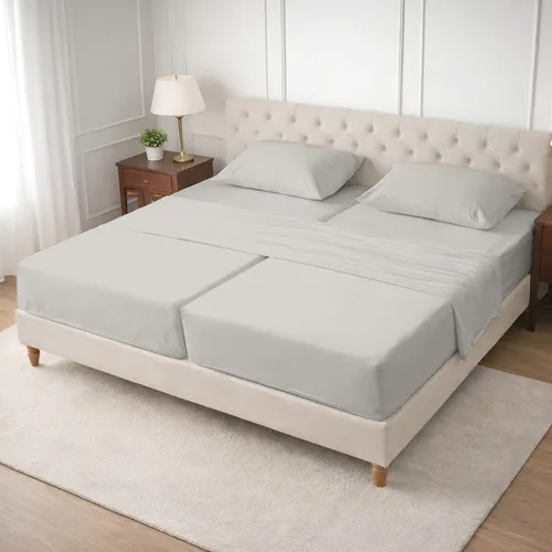 Miniatura 52 de SGI bedding Sábanas de Algodón Egipcio 100% Tamaño Full XL – Juego de Sábanas de 600 Hilos, Suaves, Frescas, Bolsillo Profundo de 16", Ropa de Cama