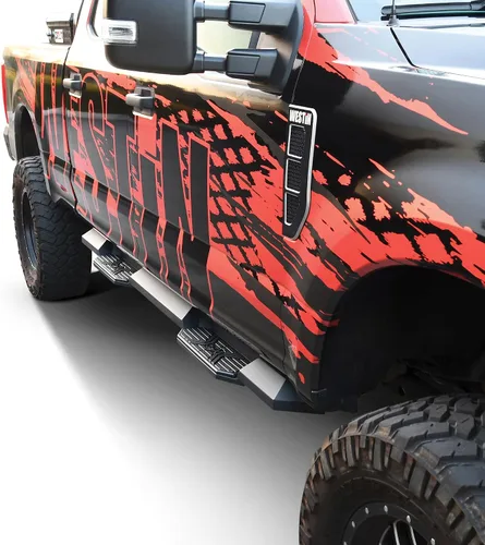 Miniatura 10 de Westin 56-23945 HDX Xtreme Nerf Bars se adapta a F-150 2015-2025 2022-2025 F-150 Lightning 2017-2025 F-250 F-350 F-450 F-550 Crew Cab 2017-2025 Par