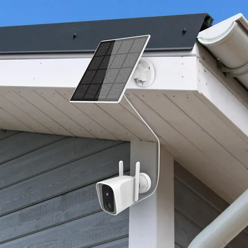 Miniatura 4 de Feit Electric Panel solar de carga continua/SOL/CAM compatible con Feit Electric Smart Outdoor Camera CAM/WM/WiFi/BAT, cable de 9 pies, micro-USB