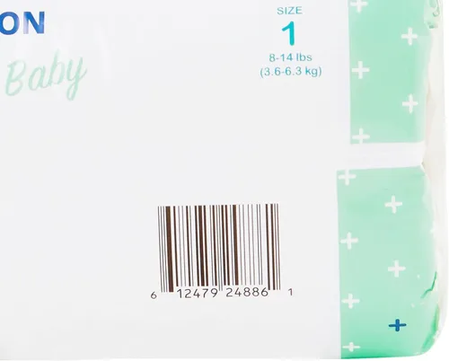 Miniatura 4 de McKesson Pañales para bebé, talla 1 (8 libras a 14 libras), 20 unidades, 1 paquete