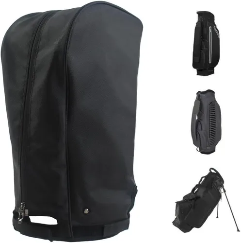 Funda para bolsa de golf/funda de lluvia duradera de nailon 1680D impermeable y antipolvo, se adapta a la mayoría de bolsas de golf de 8.5 a 9