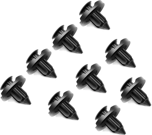 Miniatura 7 de GOOACC 100 piezas de remaches de sujeción de parachoques de repuesto OEM para Infiniti 1997-2012 Nissan 1998-2015# 01553-09321 Nylon 0.315 in