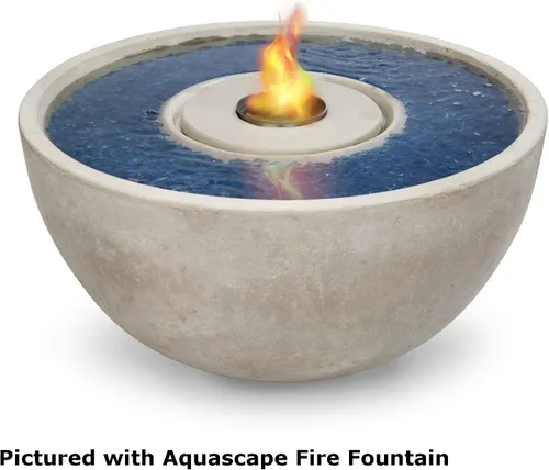 Miniatura 3 de Aquascape Cristal de fuego aguamarina para usar con fuentes de fuego y agua, lugares de fuego, hogueras y más, 1/4 de pulgada, 10 libras 78264