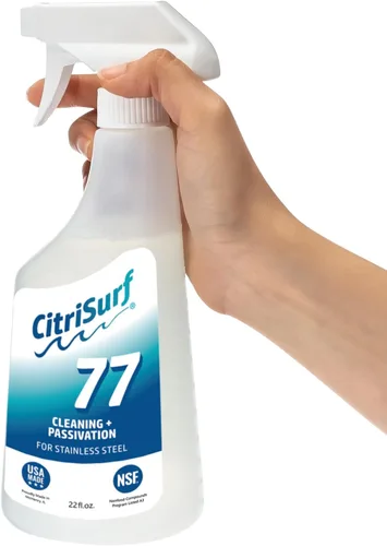 Miniatura 5 de Limpiador de pasivación de acero inoxidable CitriSurf® 77, grado comercial (22 onzas)
