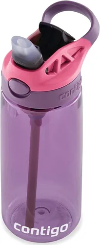 Miniatura 42 de Contigo Botella de agua con pajita para niños con tapa AUTOSPOUT de 20 onzas, arándano Azul (Arándano)