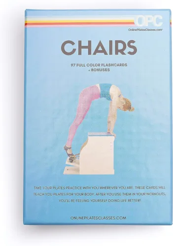 Miniatura 12 de Tarjetas de flash de accesorios de Pilates, juego de mazo de 79 tarjetas ilustradas para todos los niveles, guía de entrenamientos de fitness