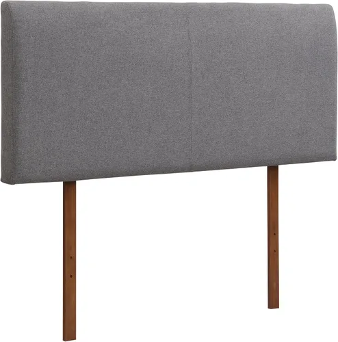 Miniatura 9 de Harper & Bright Designs Marco de cama de plataforma de bambú de tamaño matrimonial, cama de plataforma de madera de bajo perfil con cabecero, sin
