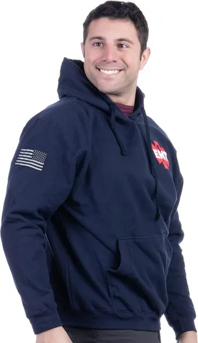 Miniatura 4 de Ann Arbor T-shirt Co. EMT AEMT Star Life Medical Paramedic Ambulance Emergency for Men Women Hooded Sweatshirt Hoody