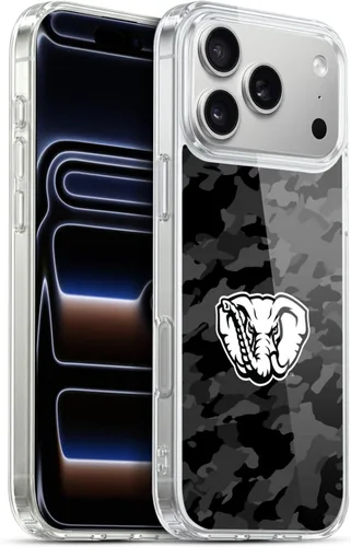 Miniatura 123 de Head Case Designs Funda de gel suave con licencia oficial de la Universidad de Alabama UA Collage compatible con Apple iPhone 13 Pro Max