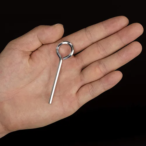 Miniatura 5 de Paquete de 10 llaves hexagonales estándar de 1/8 pulgadas con bucle completo, llave Allen para dispositivos de salida de pánico de barra de empuje