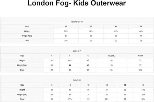 Miniatura 2 de London Fog clásico de las niñas babero Pantalones con cierre