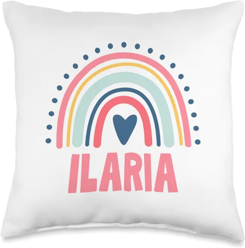 Idea Regalo Personalizzata con Nome Gifts Idea Ilaria Name Custom Woman Myth Legend - Almohada para fiesta de cumpleaños, 16 x 16 pulgadas,