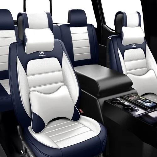 Miniatura 13 de Cubiertas de asiento ILMO para camiones 2009-2026 F150, 2011-2026 F250 F350 XL XLT Super Duty Crew Cab Lariat King Ranch Platinum, protectores