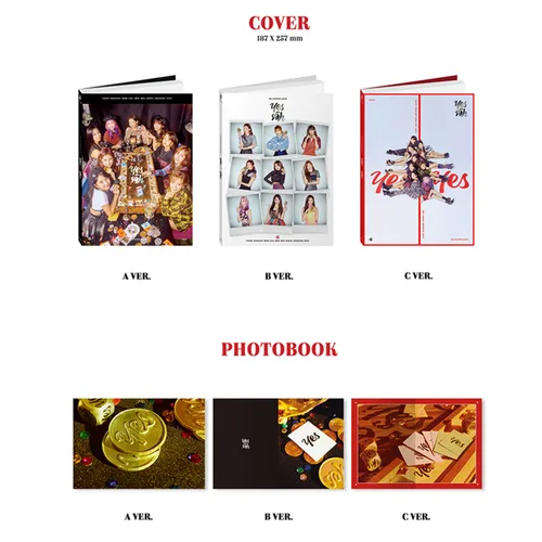 Miniatura 2 de TWICE 6th Mini Album - YES OR YES [ C ver. ] CD + Photobook + Photocards + Yes or Yes Card