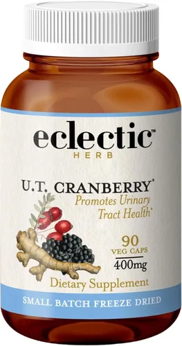 Eclectic U.t. Cranberry - Verduras liofilizadas verdes, 90 unidades