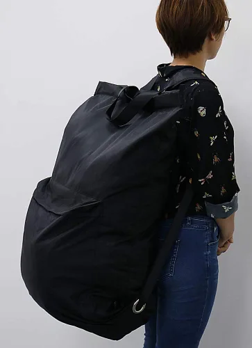 Miniatura 5 de Paquete de 2, bolsas de lavandería con cordón y correas ajustables, mochila de lavandería para dormitorio universitario, lavandería de apartamentos