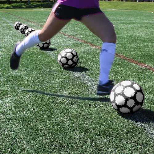 Miniatura 4 de GoSports Fusion - Balón de fútbol con bomba de alta calidad, paquete de 6, elige tu